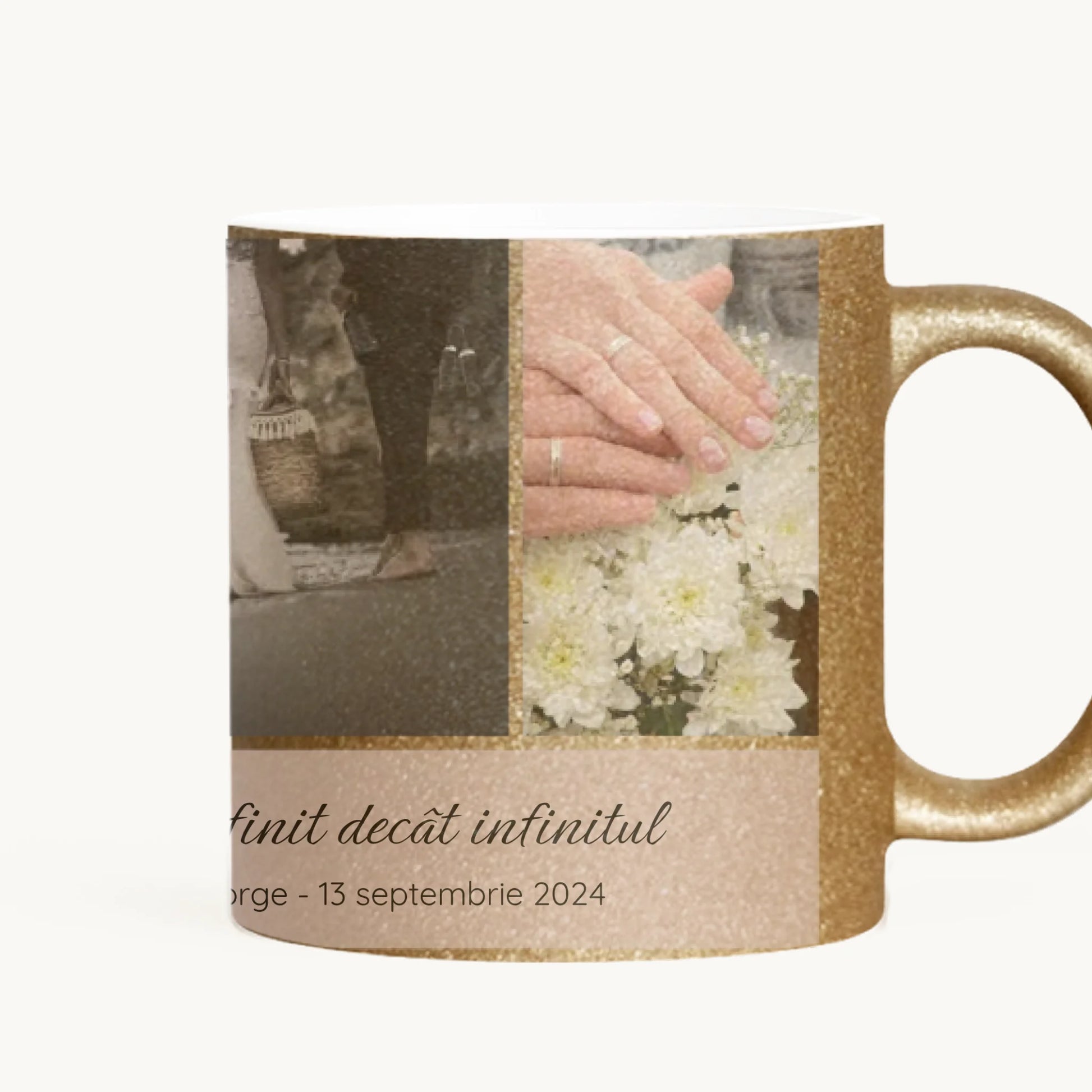 cana toarta dreapta - alb