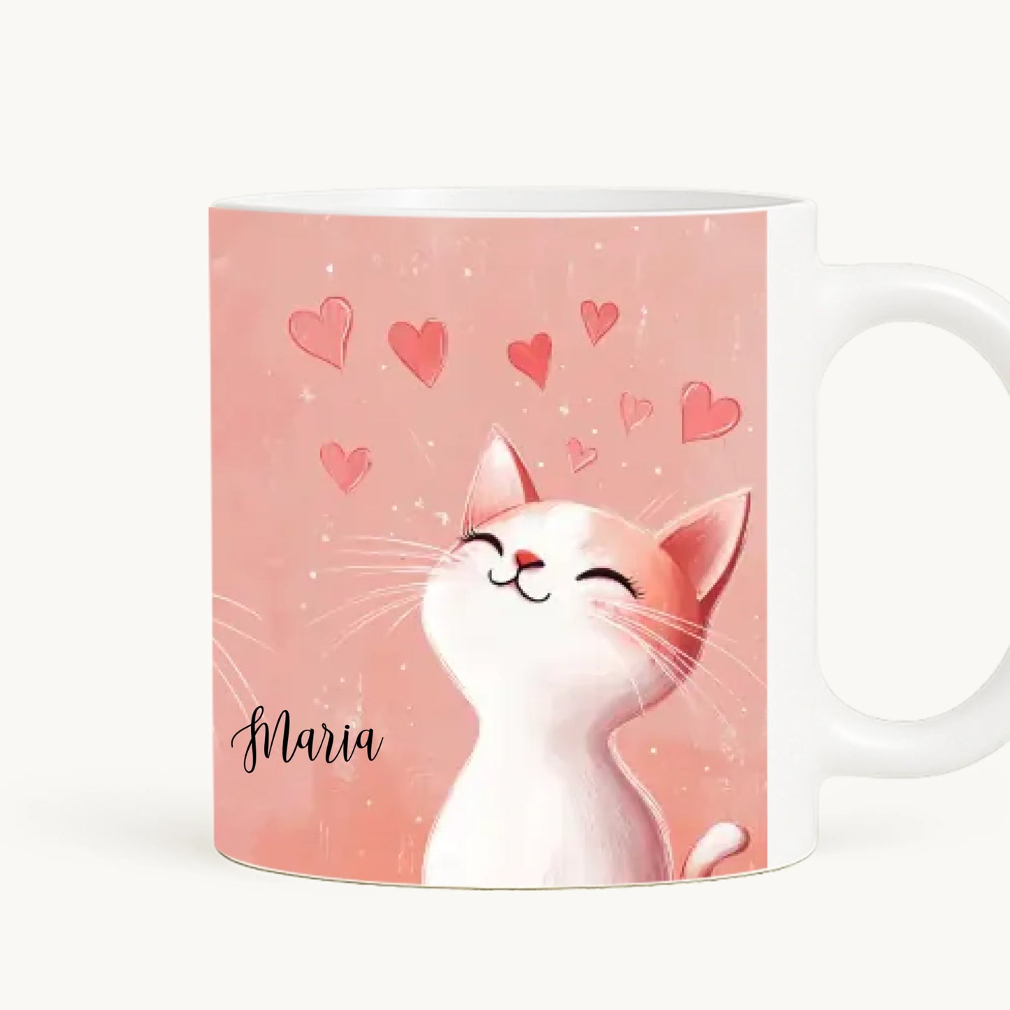 cana toarta dreapta - alb