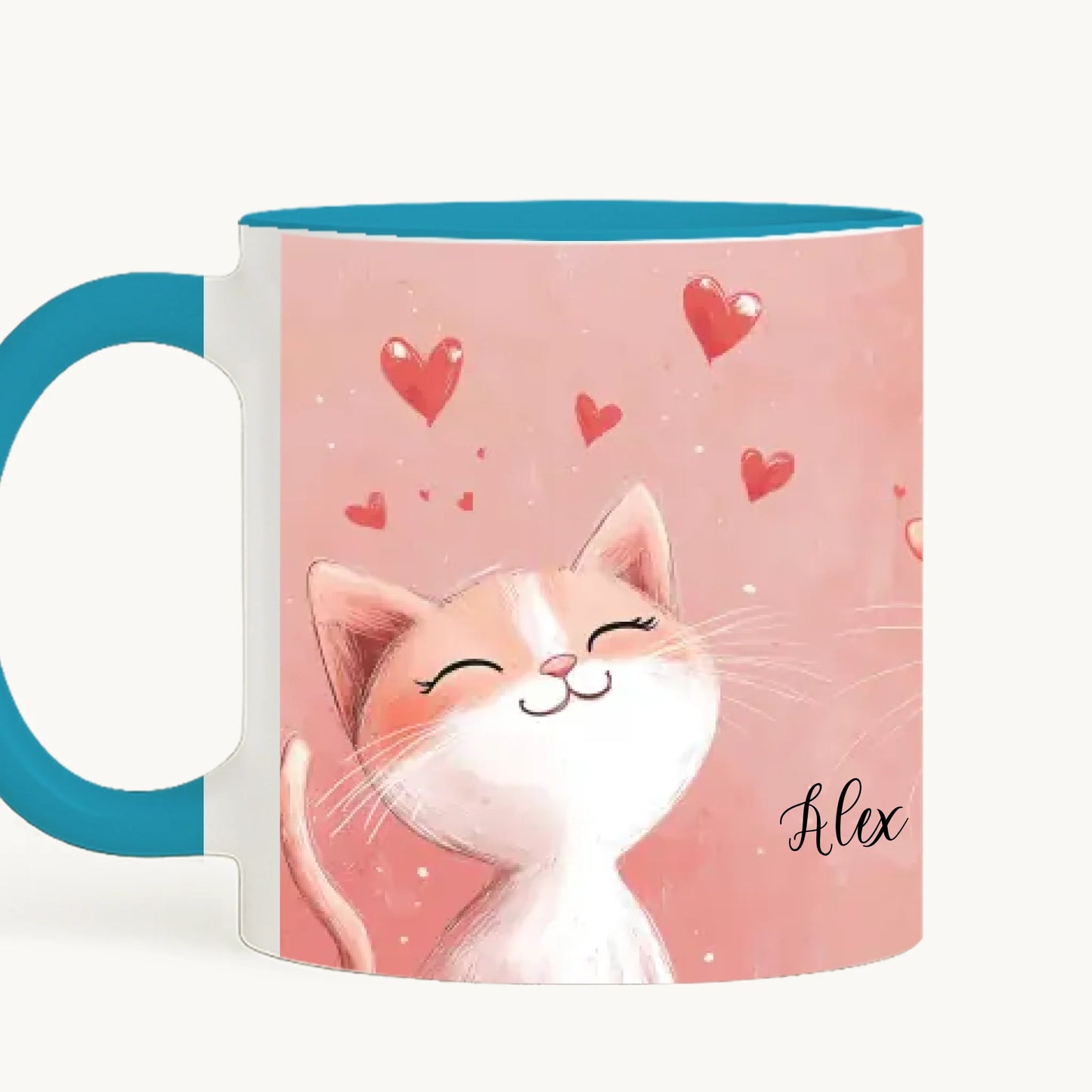 cana toarta stanga - alb