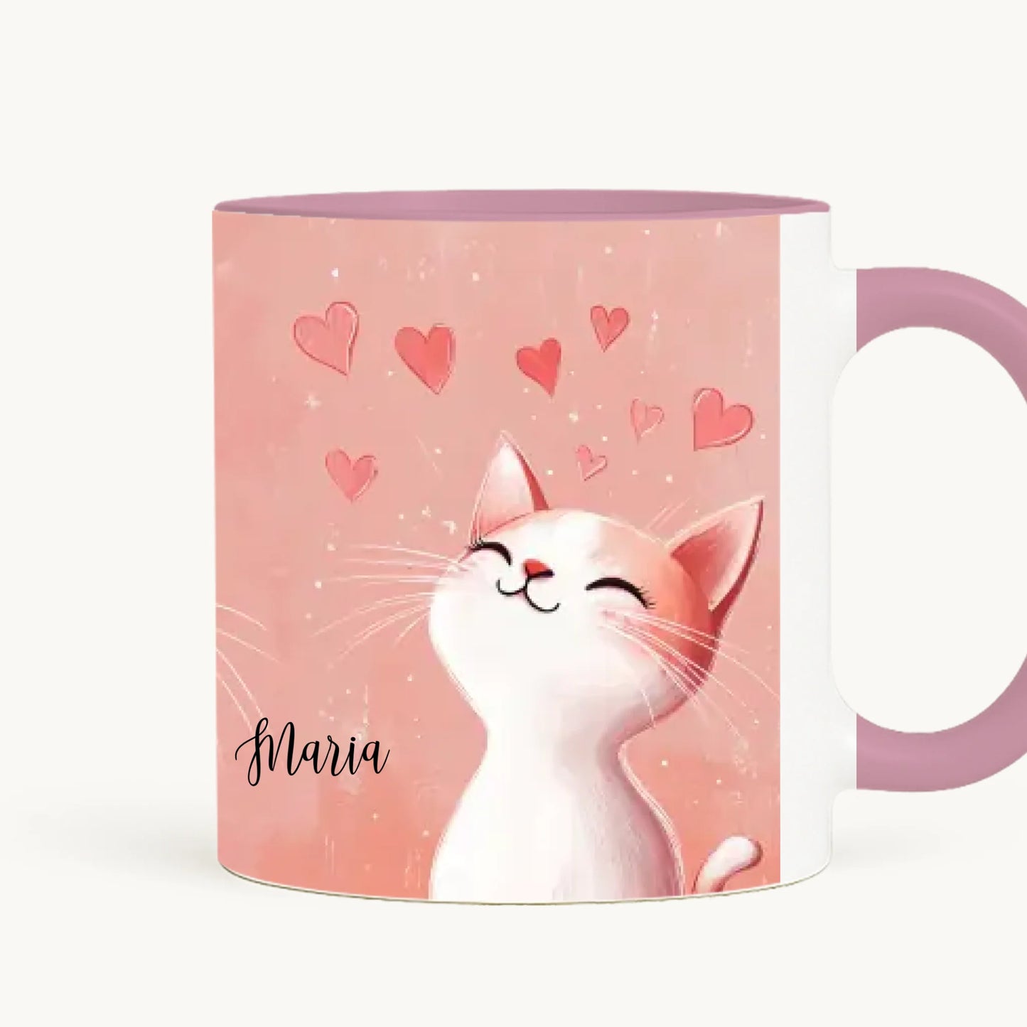 cana toarta dreapta - alb