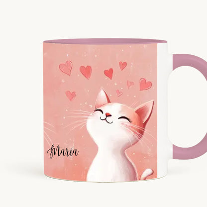 cana toarta dreapta - alb