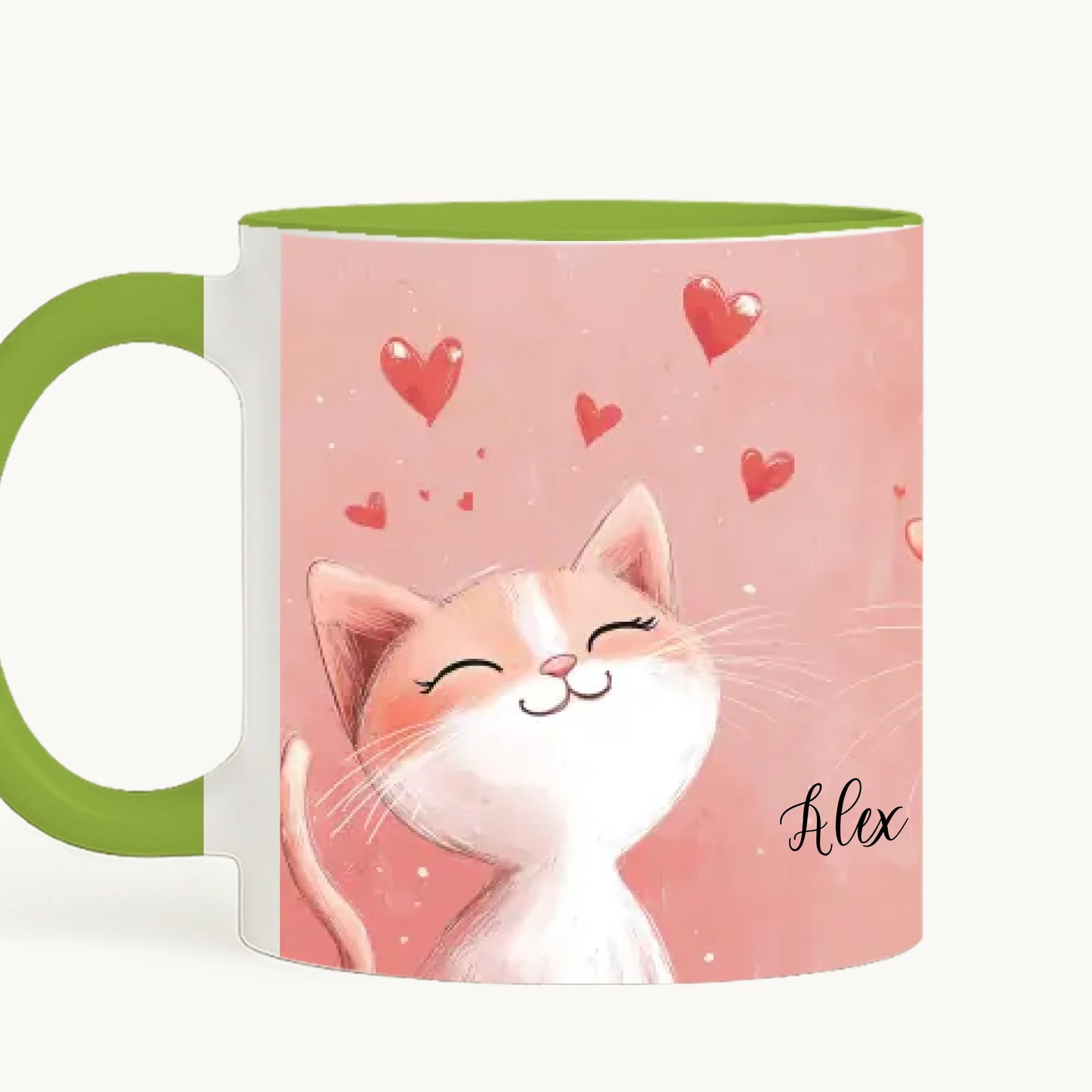 cana toarta stanga - alb