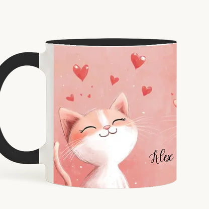 cana toarta stanga - alb