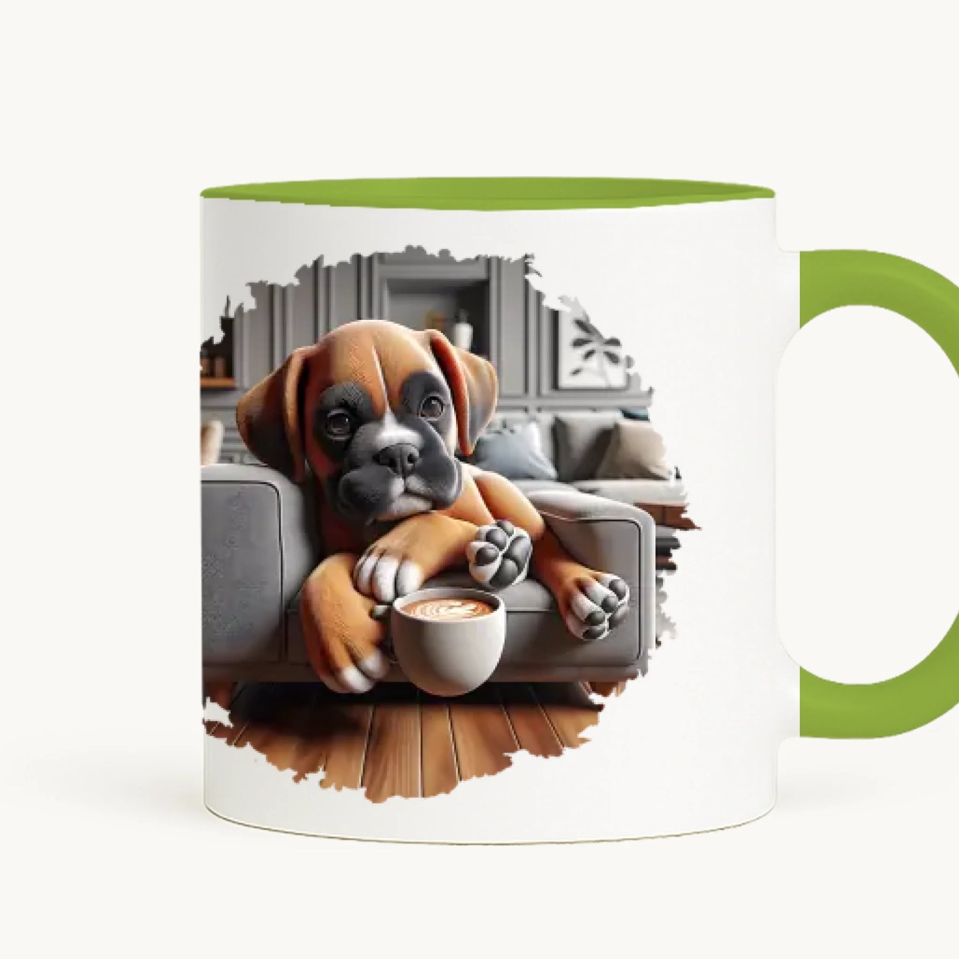 cana toarta dreapta - alb