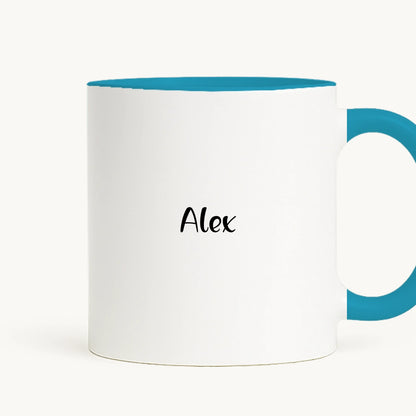 cana toarta dreapta - alb