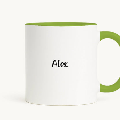 cana toarta dreapta - alb