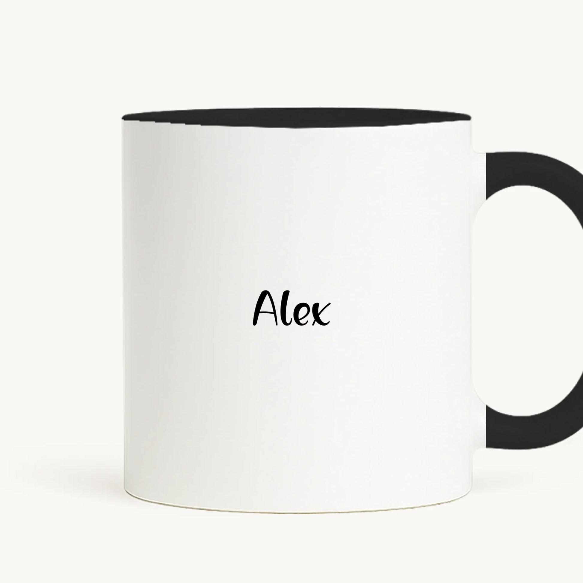 cana toarta dreapta - alb