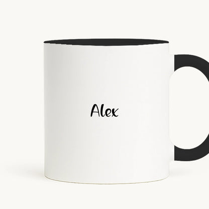 cana toarta dreapta - alb