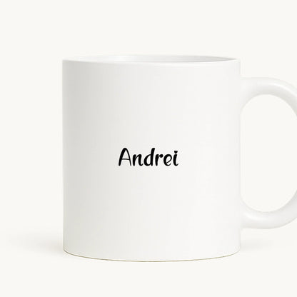 cana toarta dreapta - alb