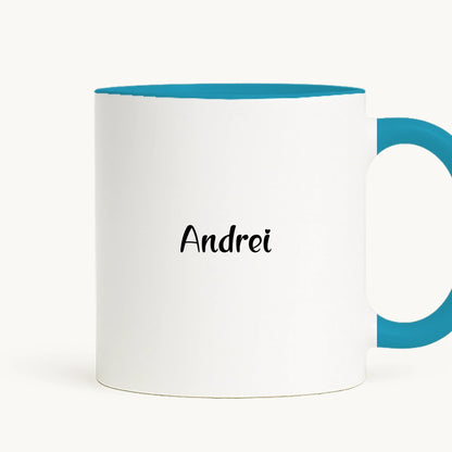 cana toarta dreapta - alb