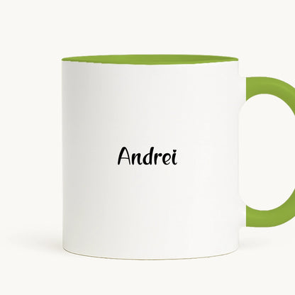 cana toarta dreapta - alb