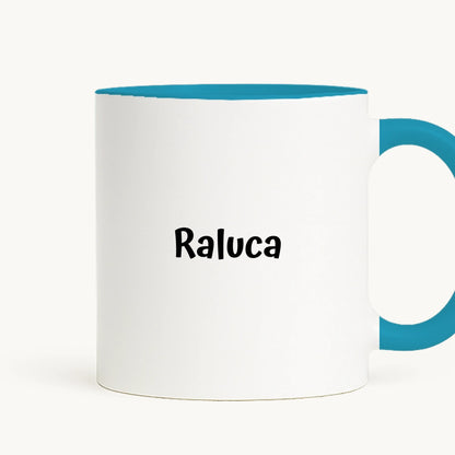 cana toarta dreapta - alb