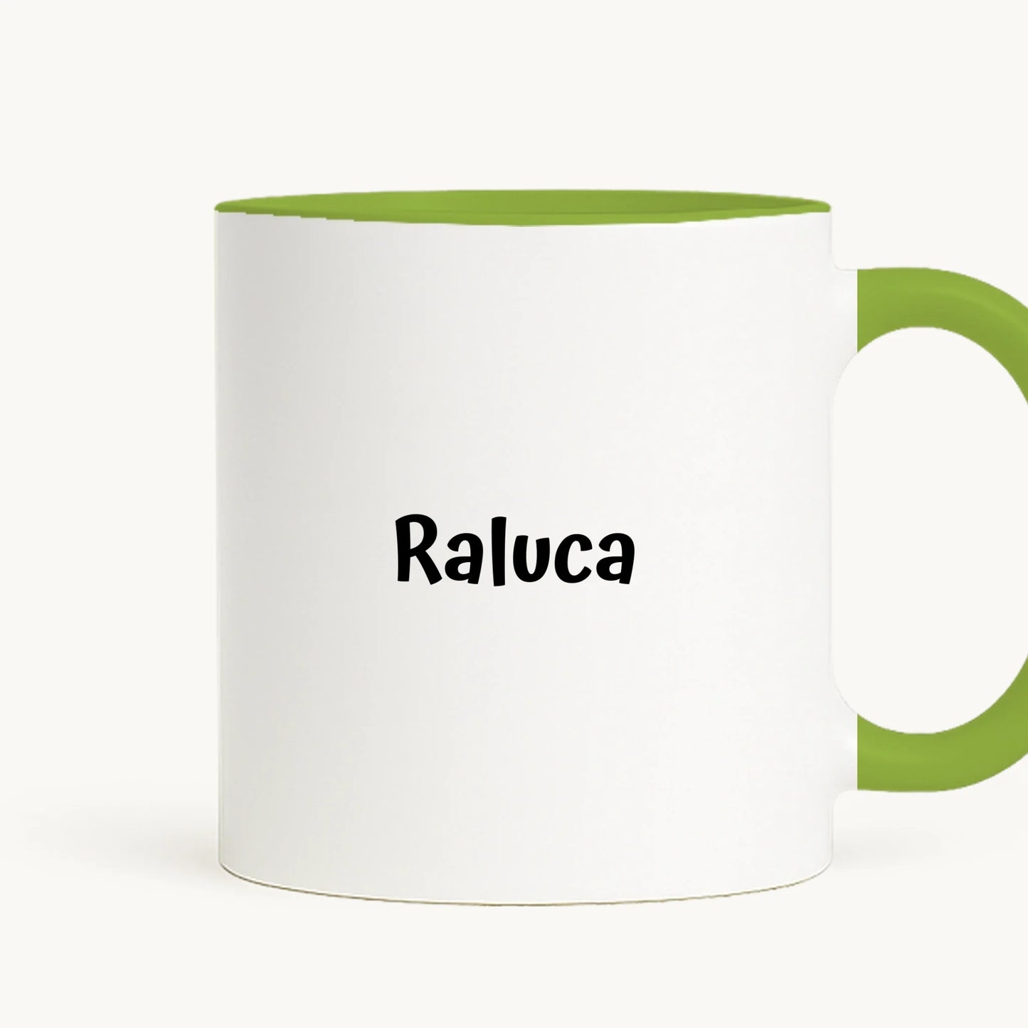 cana toarta dreapta - alb