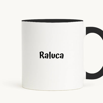 cana toarta dreapta - alb