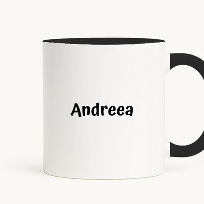 cana toarta dreapta - alb