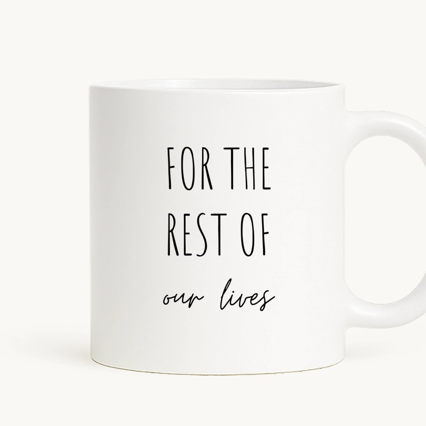 cana toarta dreapta - alb