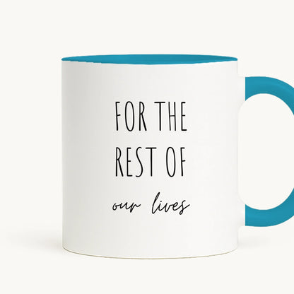 cana toarta dreapta - alb