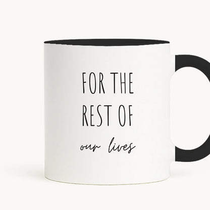 cana toarta dreapta - alb