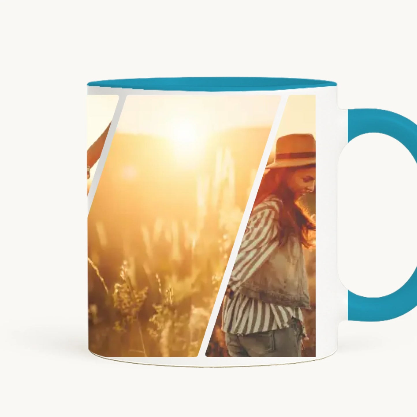 cana toarta dreapta - alb