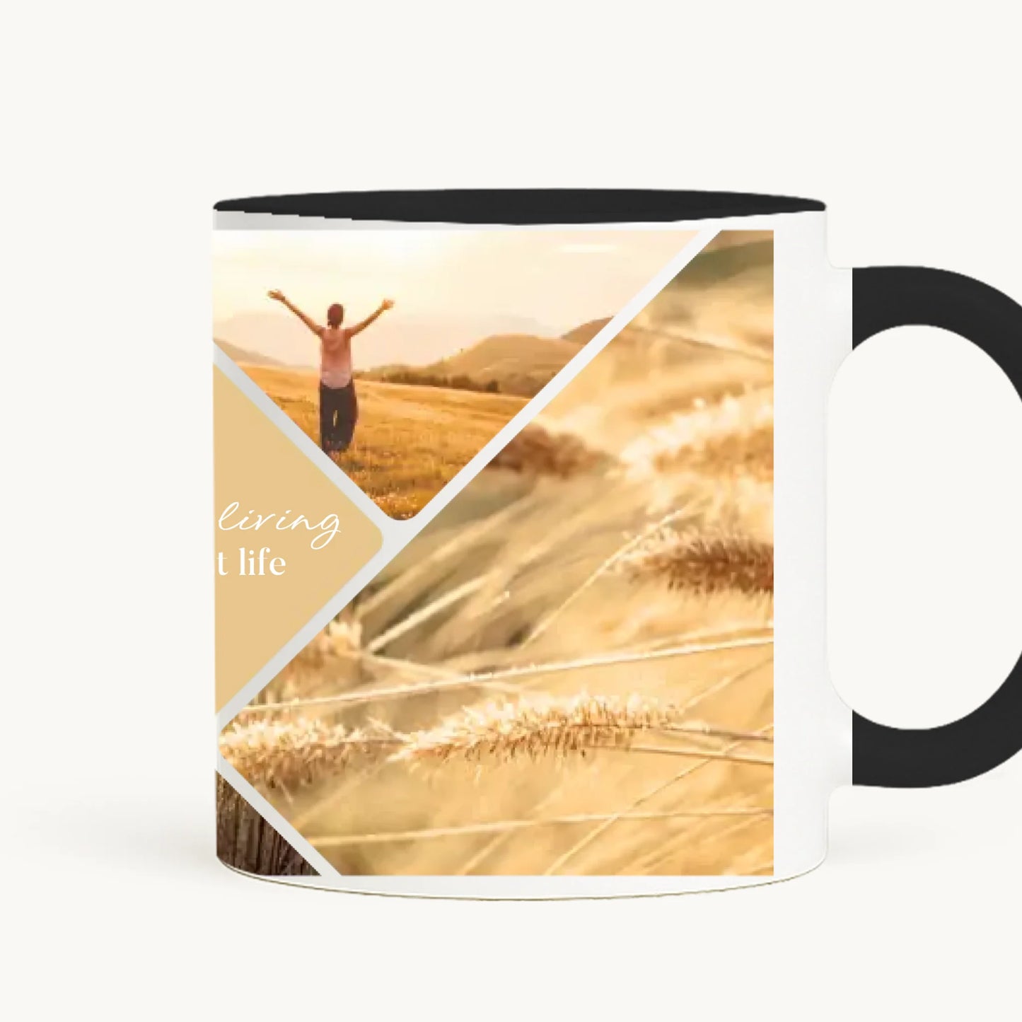 cana toarta dreapta - alb