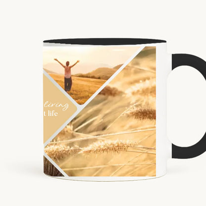 cana toarta dreapta - alb