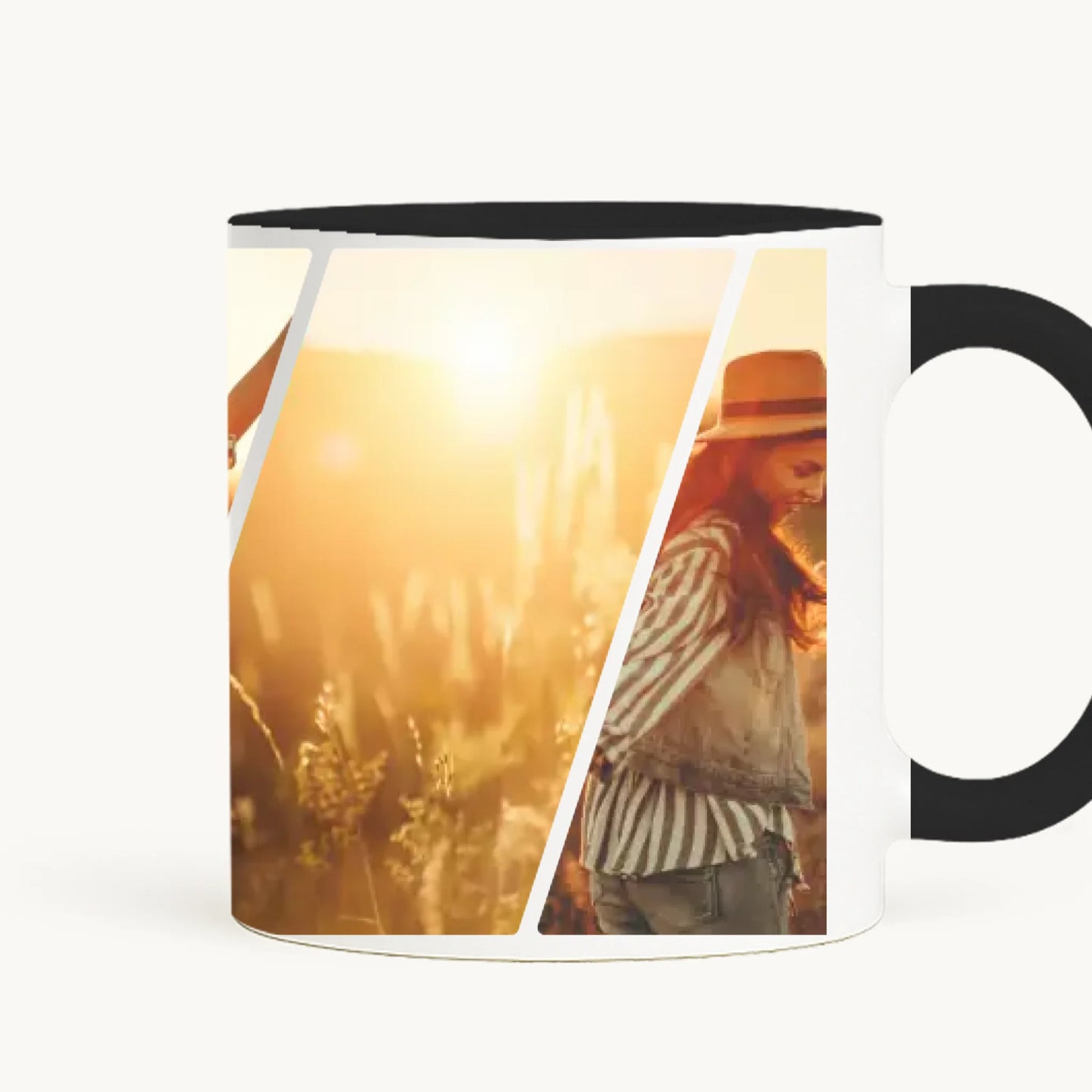 cana toarta dreapta - alb