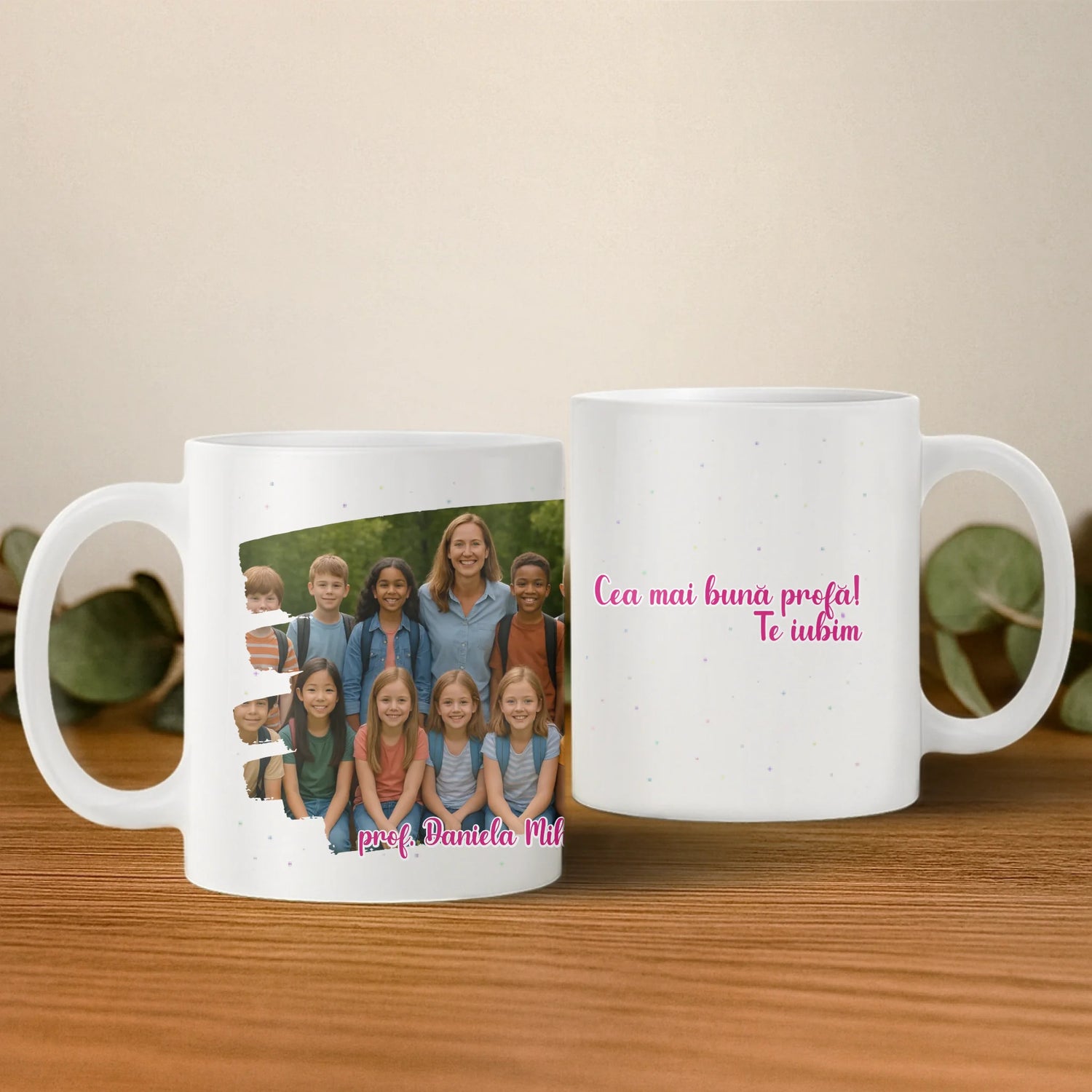 cana personalizata profesoara