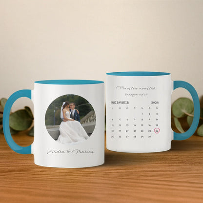 cana cu interior si toarta albastra 2 buc base