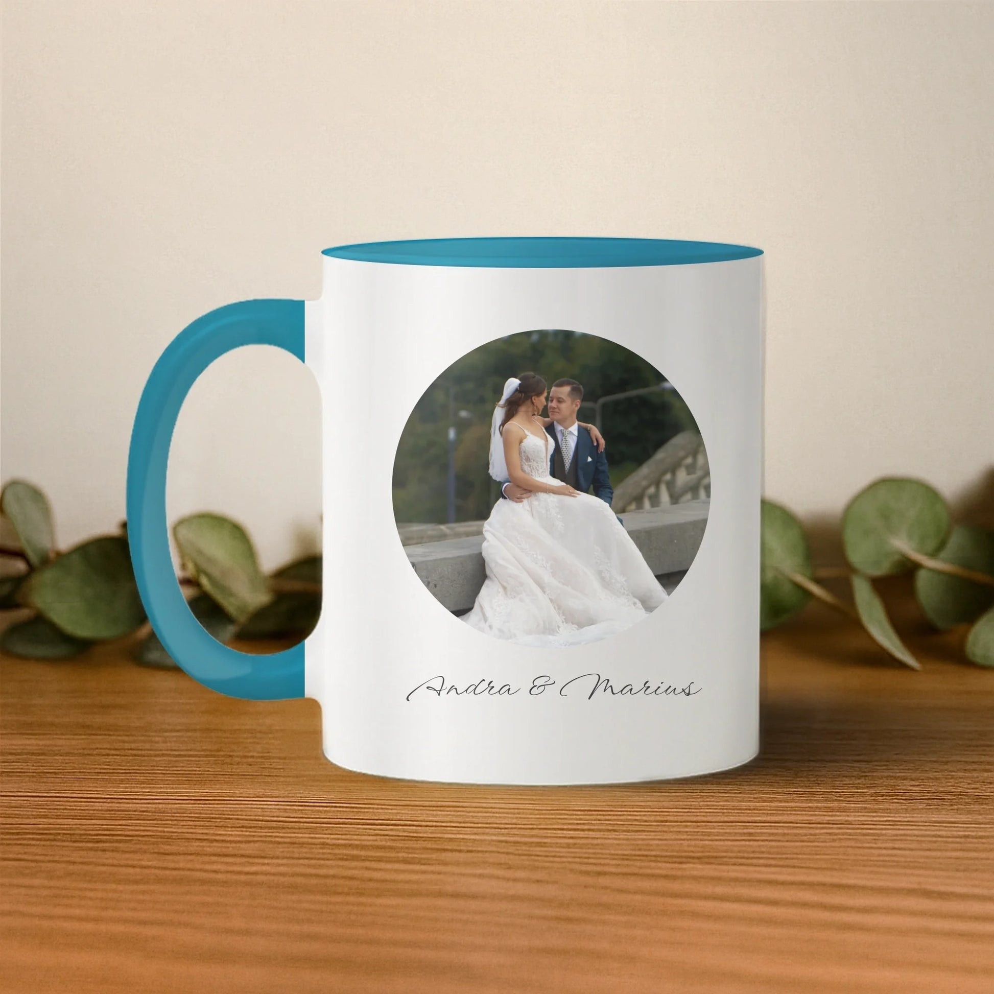 cana cu interior si toarta albastra stanga base