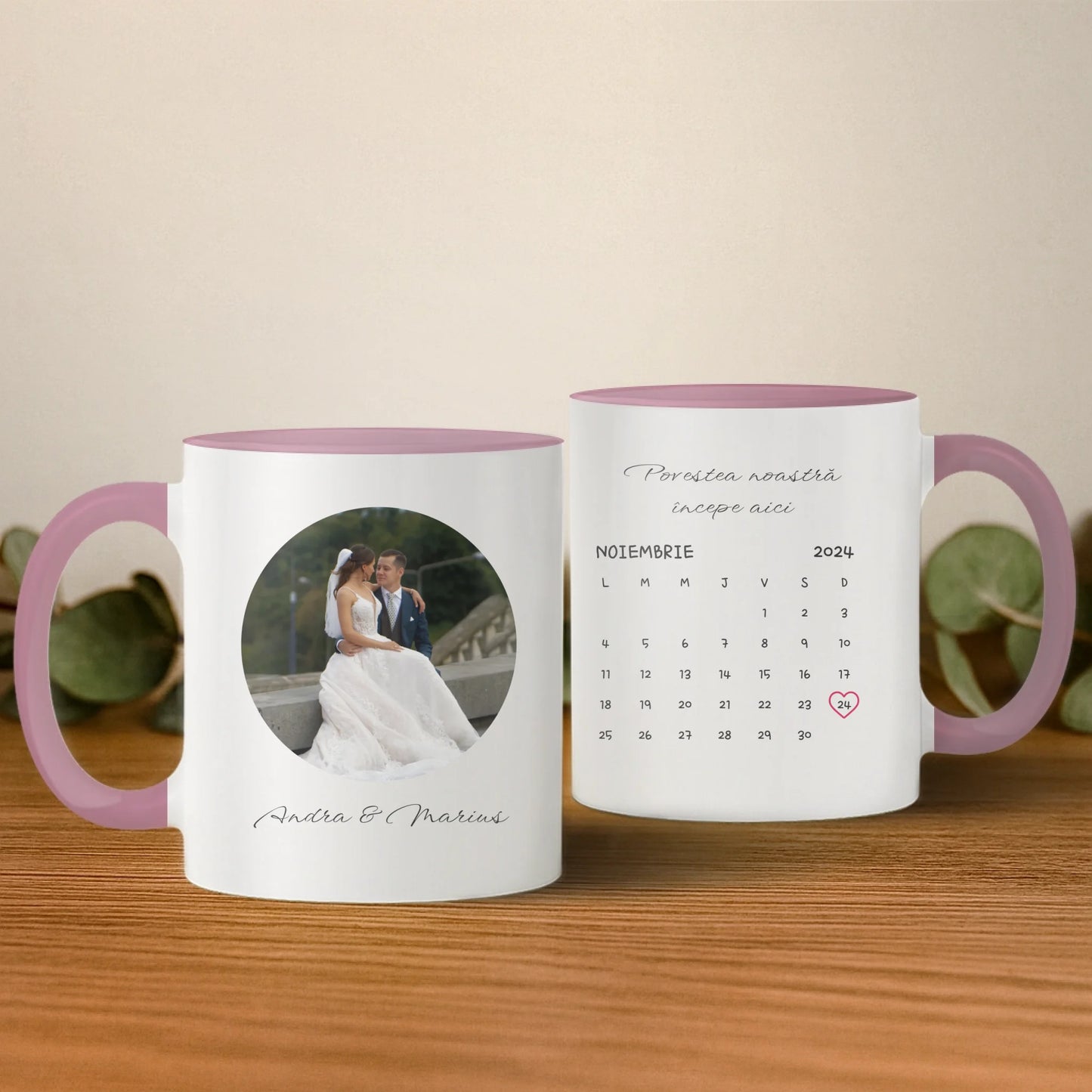 cana cu interior si toarta albastra 2 buc base