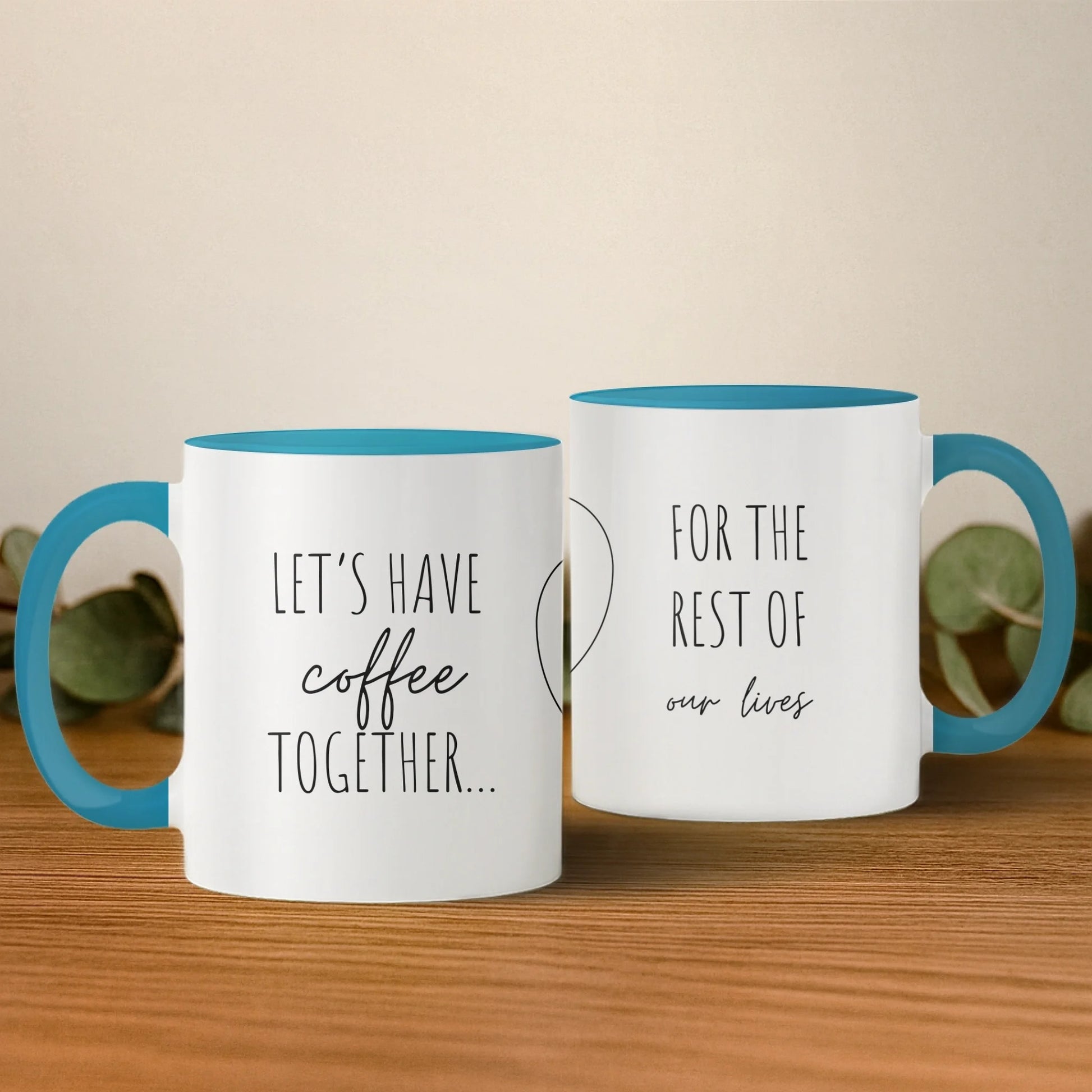 cana cu interior si toarta albastra 2 buc base