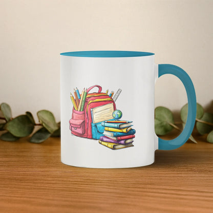 cana cu interior si toarta albastra dreapta base