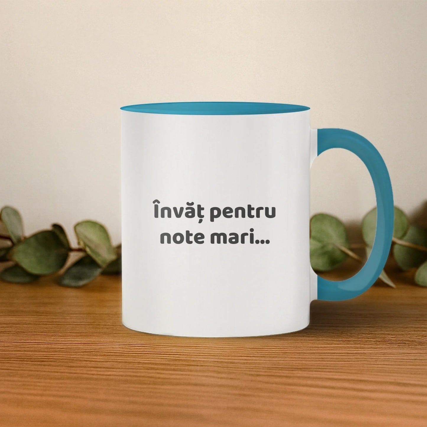 cana cu interior si toarta albastra dreapta base