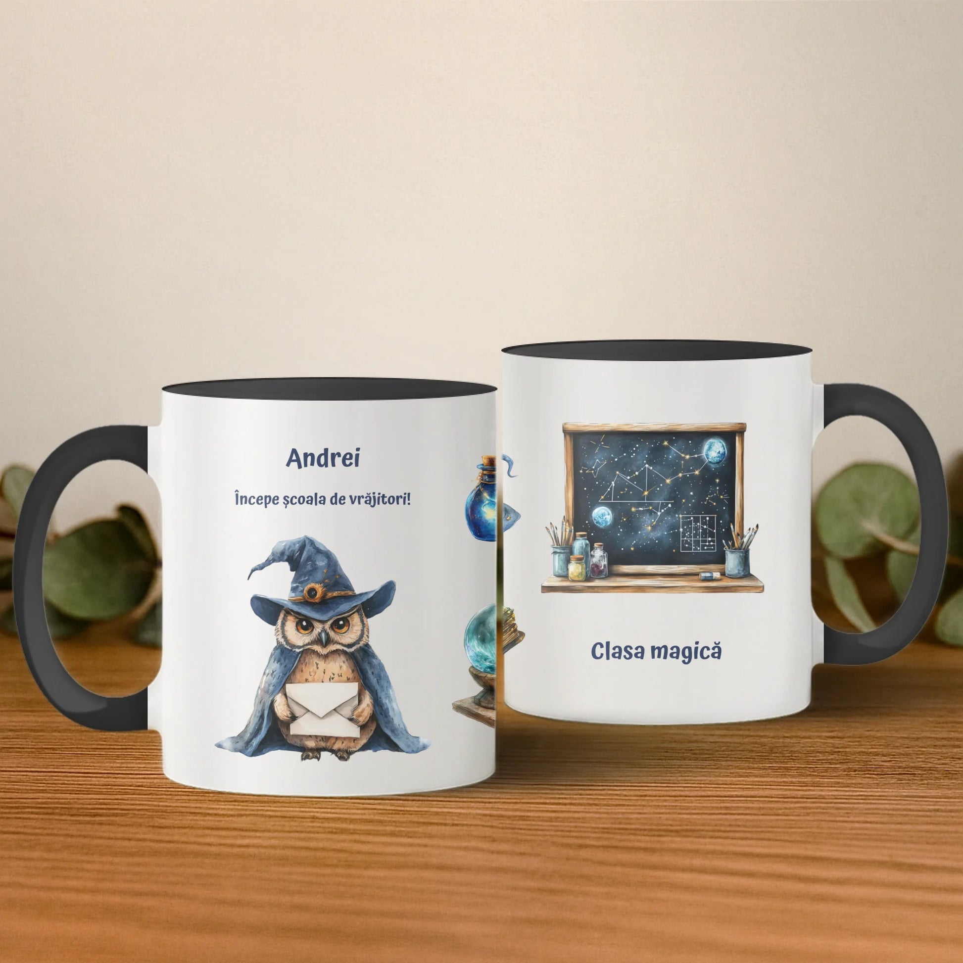 cana cu interior si toarta albastra 2 buc base