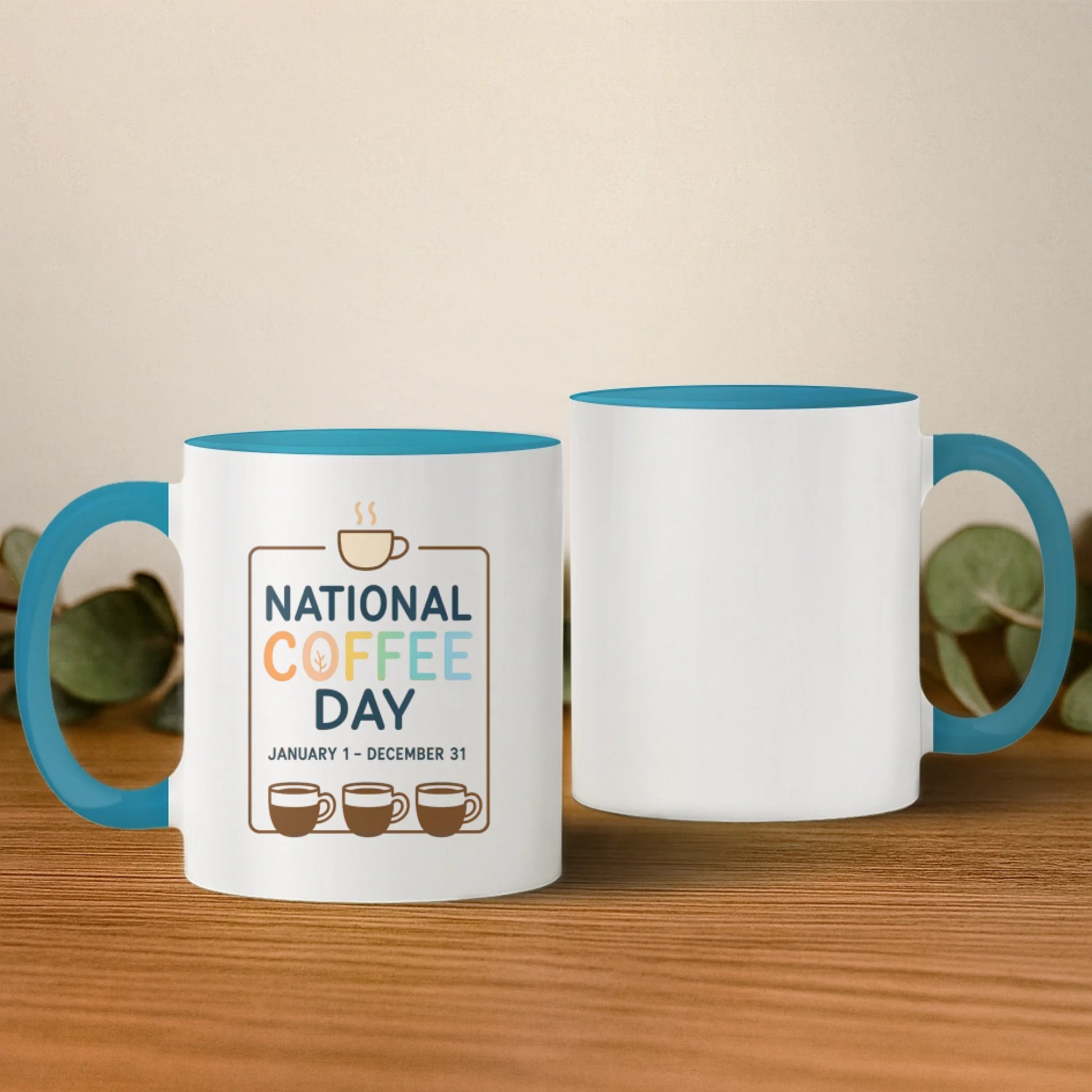 cana cu interior si toarta albastra 2 buc base