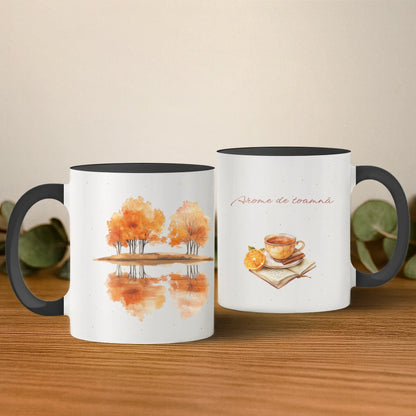 cana cu interior si toarta albastra 2 buc base