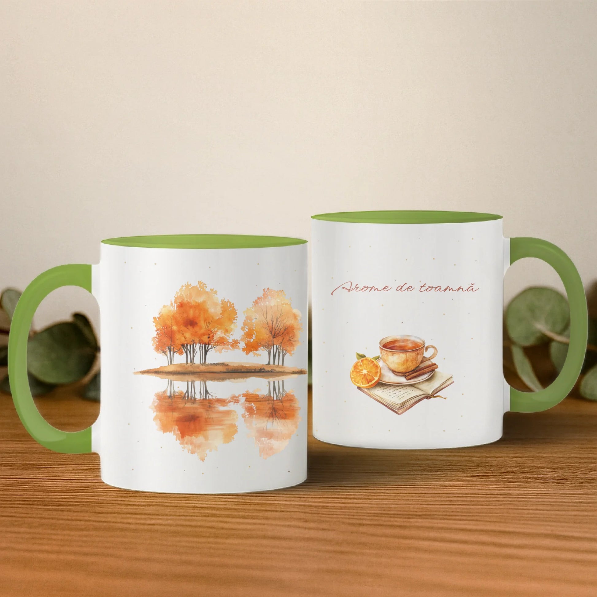 cana cu interior si toarta albastra 2 buc base