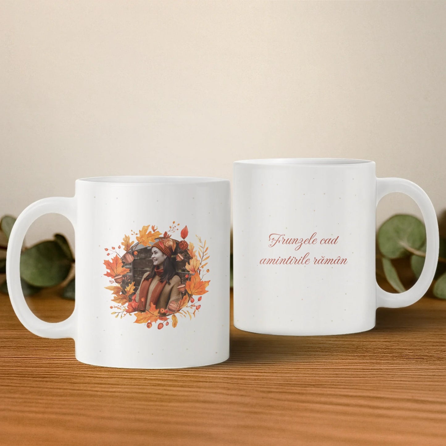 Cană personalizată „Amintiri de toamnă”
