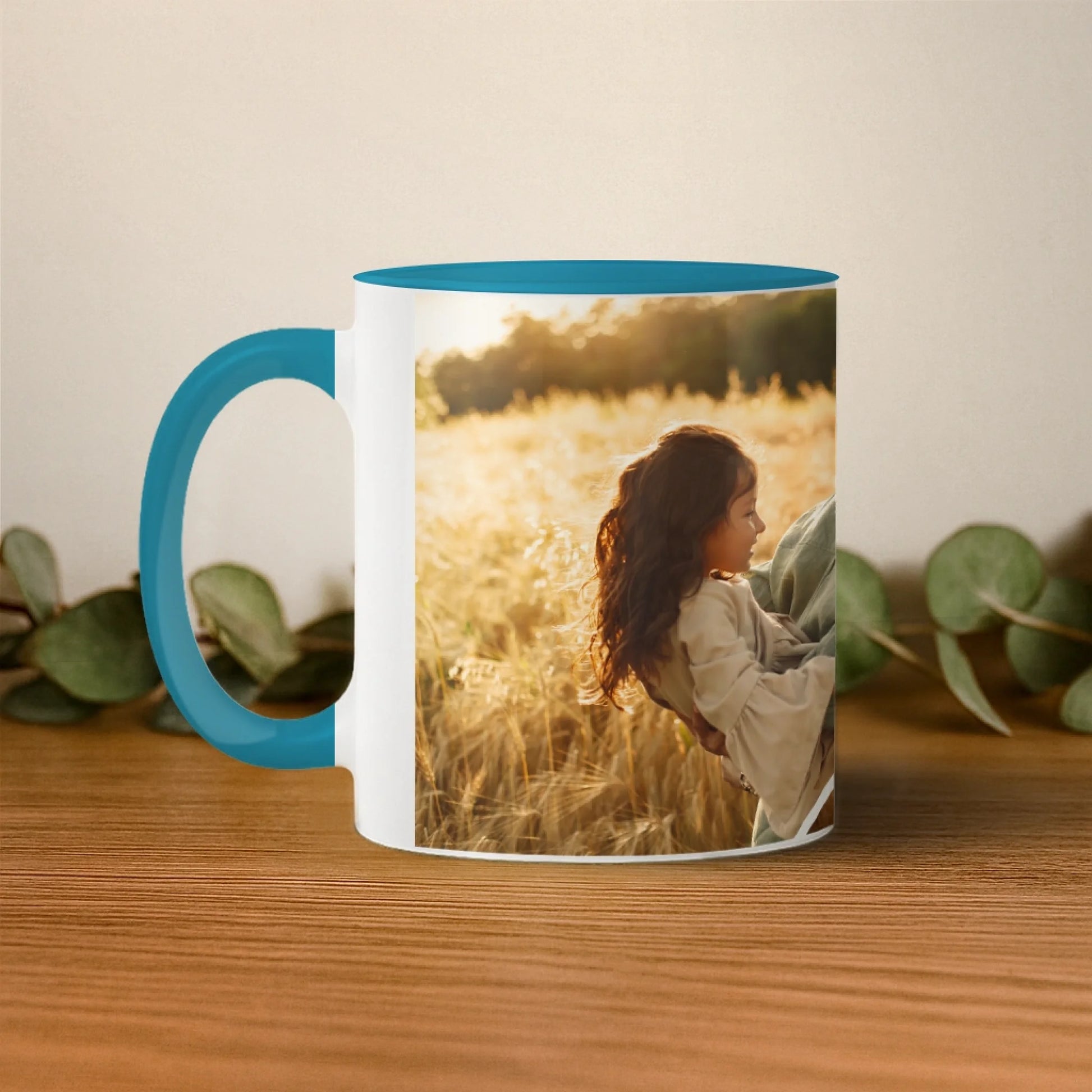 mockup toarta stanga albastru