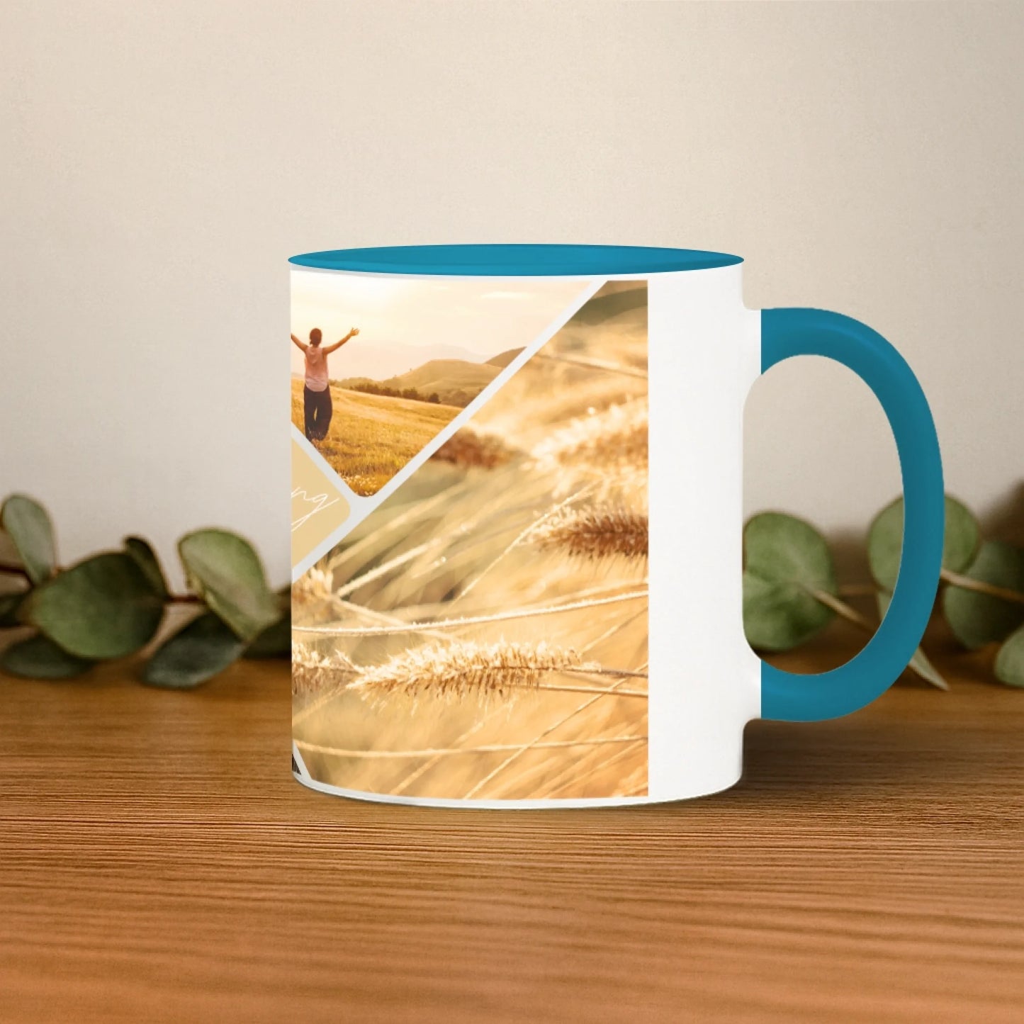 mockup toarta dreapta albastru