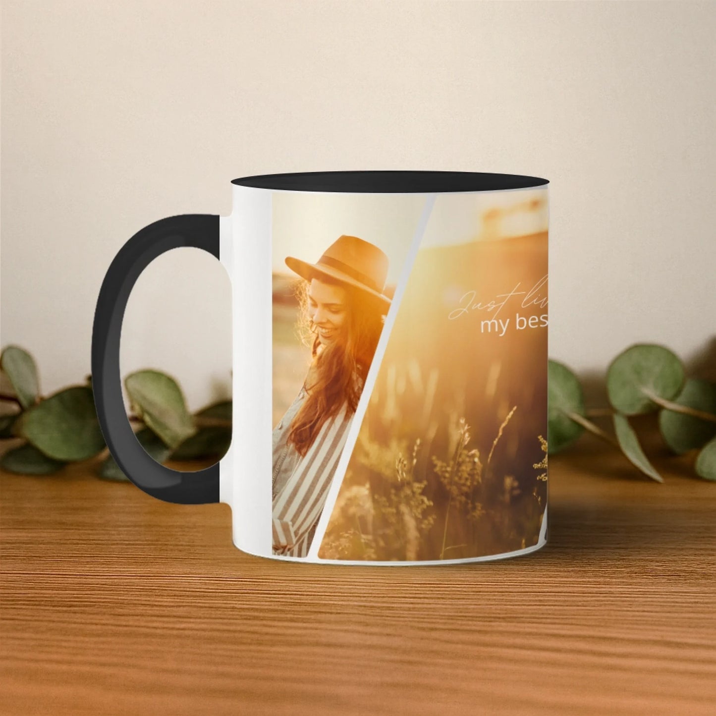 mockup toarta stanga negru