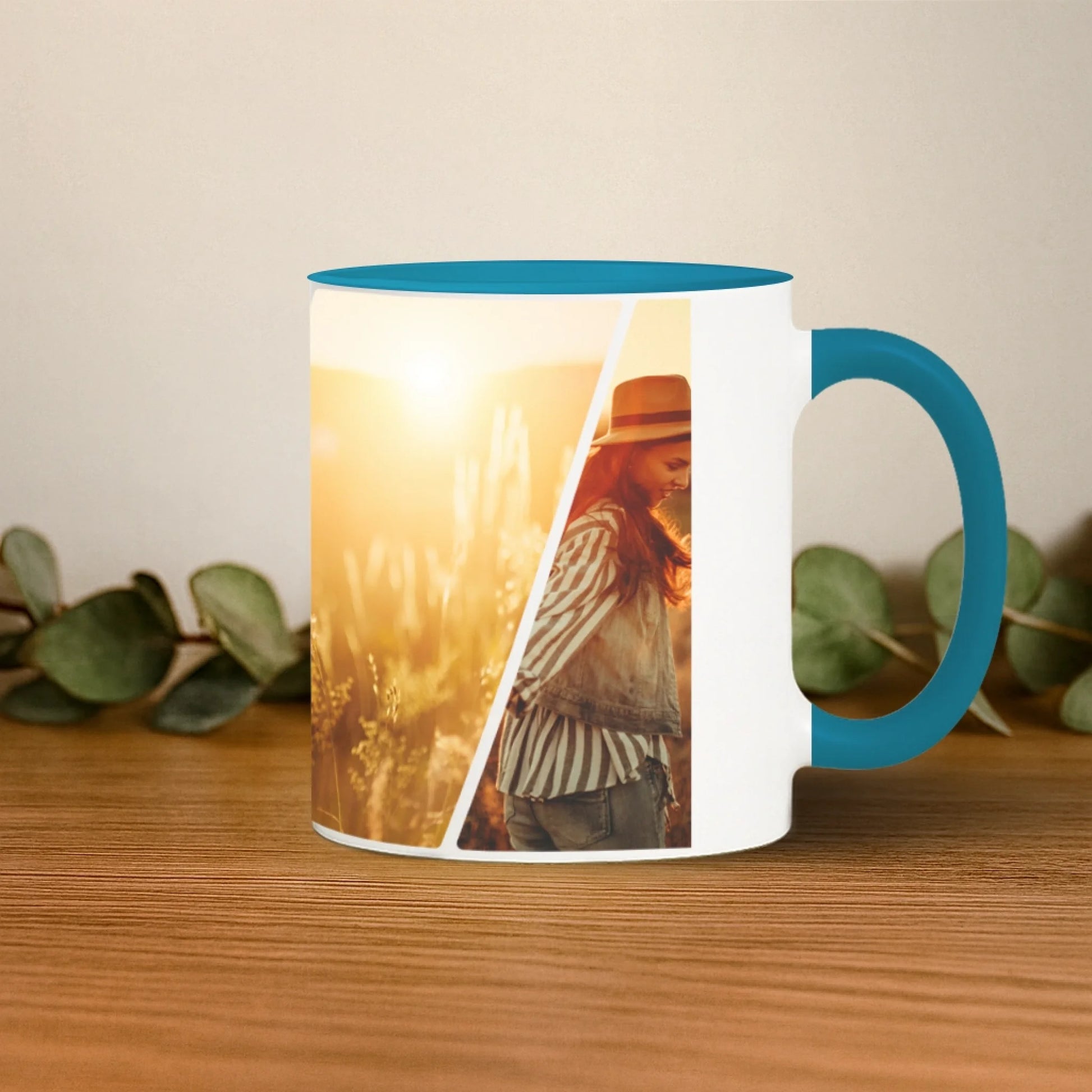 mockup toarta dreapta albastru