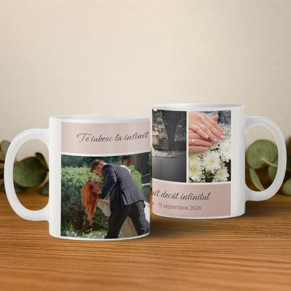 Cană personalizată - Amintiri într-un colaj