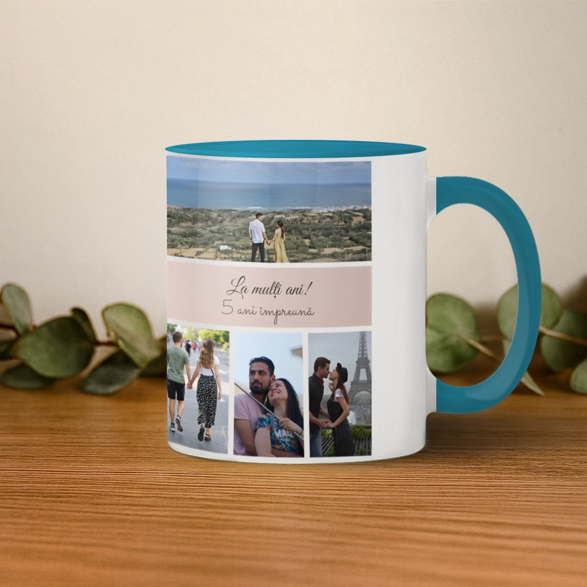 mockup dreapta albastru