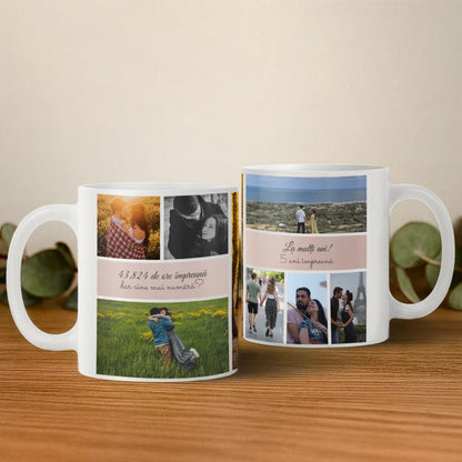 8 momente, o singură cană personalizată