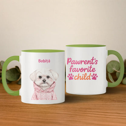 cana cu interior si toarta albastra 2 buc base