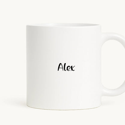 cana toarta dreapta - alb