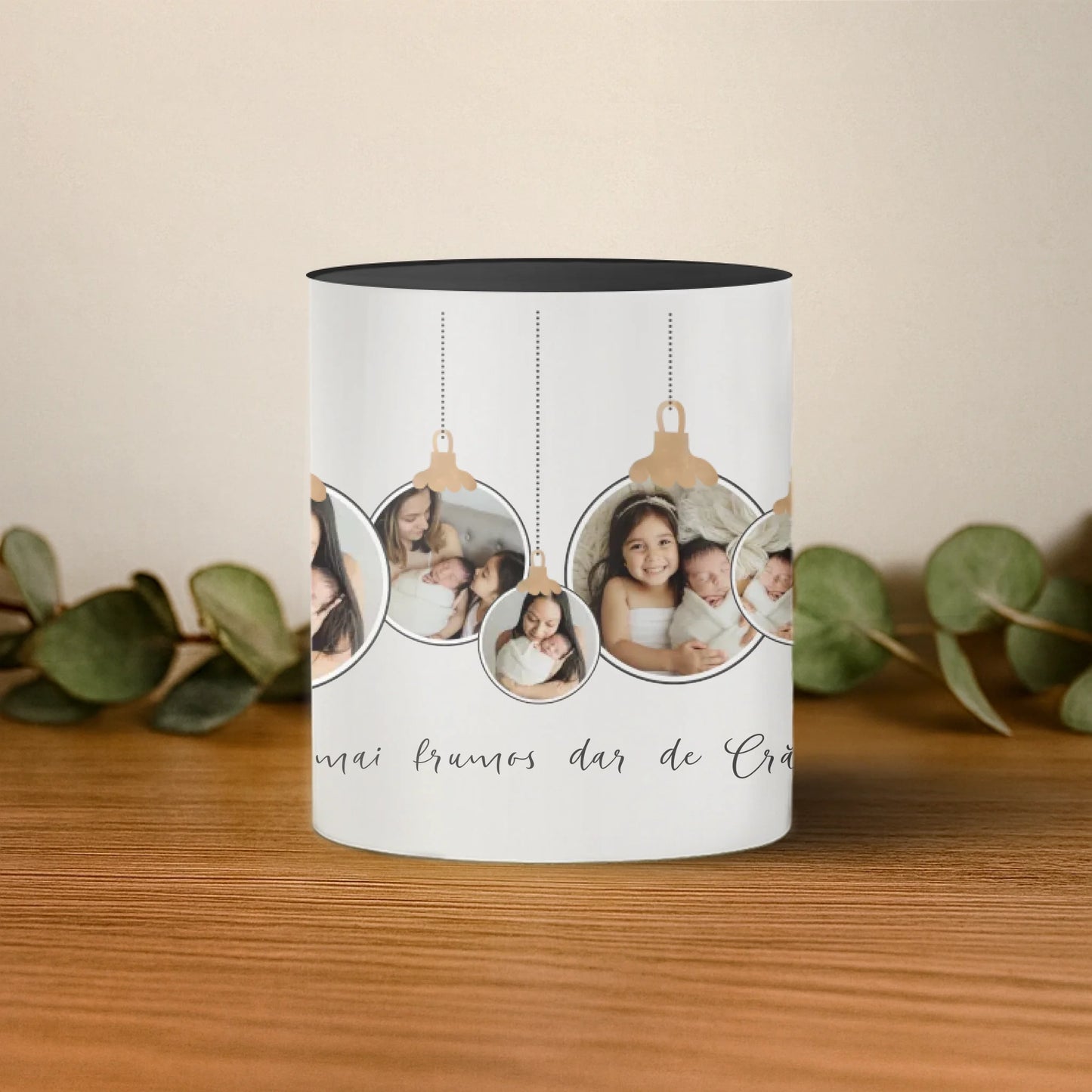 cana cu interior si toarta albastra mijloc base