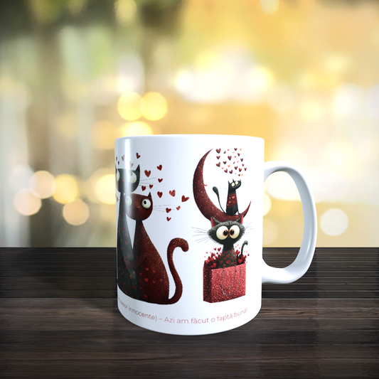 Cană caritabilă „Din inimă” – Blănoșii