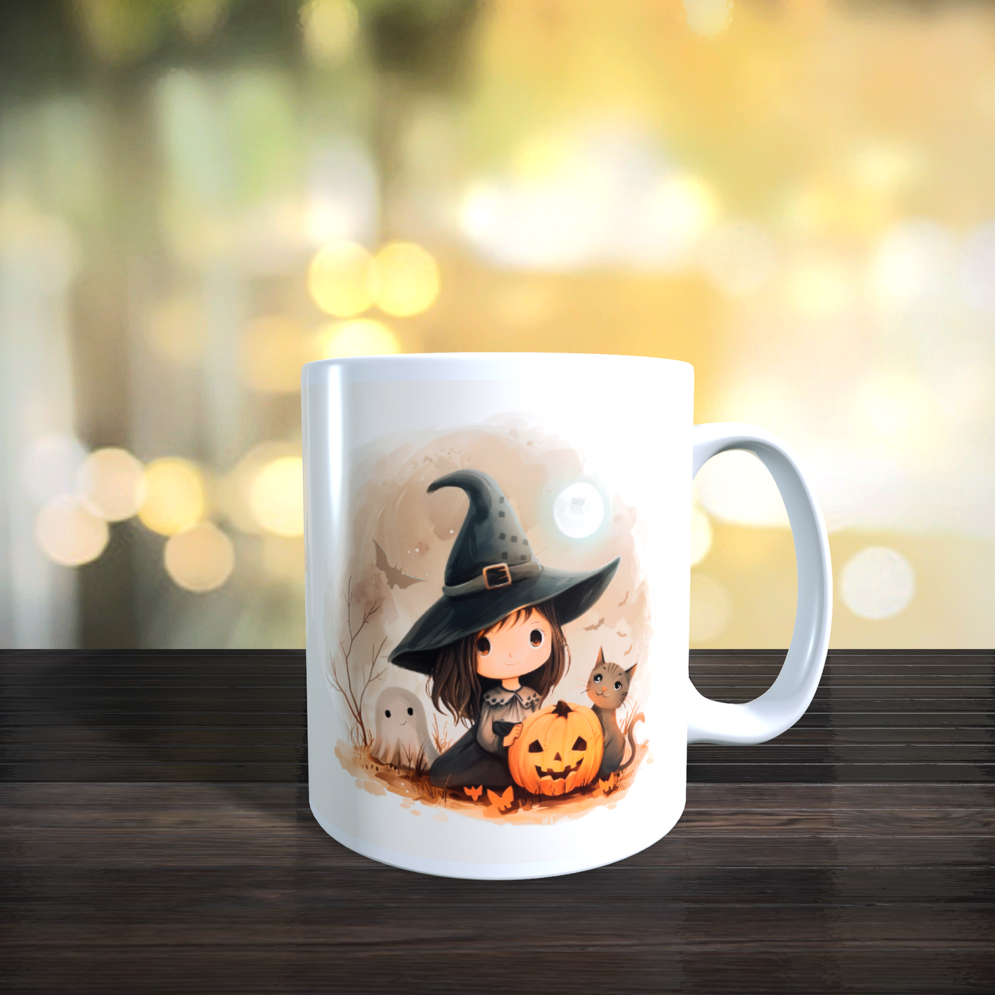 Cană ceramică personalizată „E poțiunea mea magică – nu o vărsa!” – 330 ml, albă